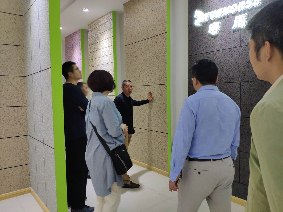 液态花岗岩展示墙