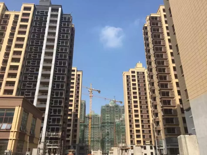 住宅小区外墙真石漆喷涂案例-粤马