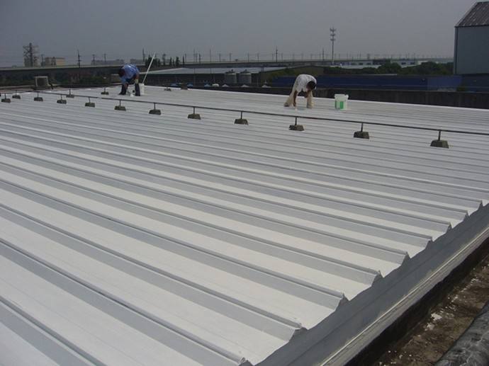 建筑屋顶墙面反射隔热涂料施工方案-粤马