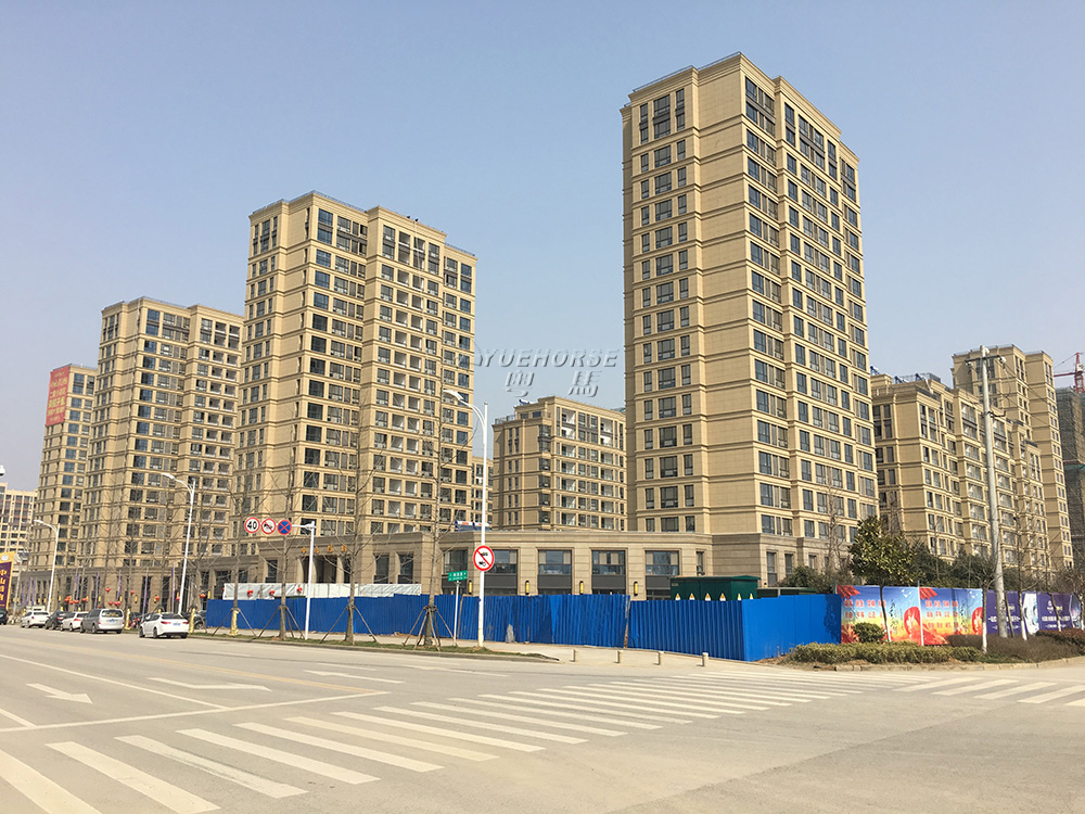 粤马外墙真石漆工地案例